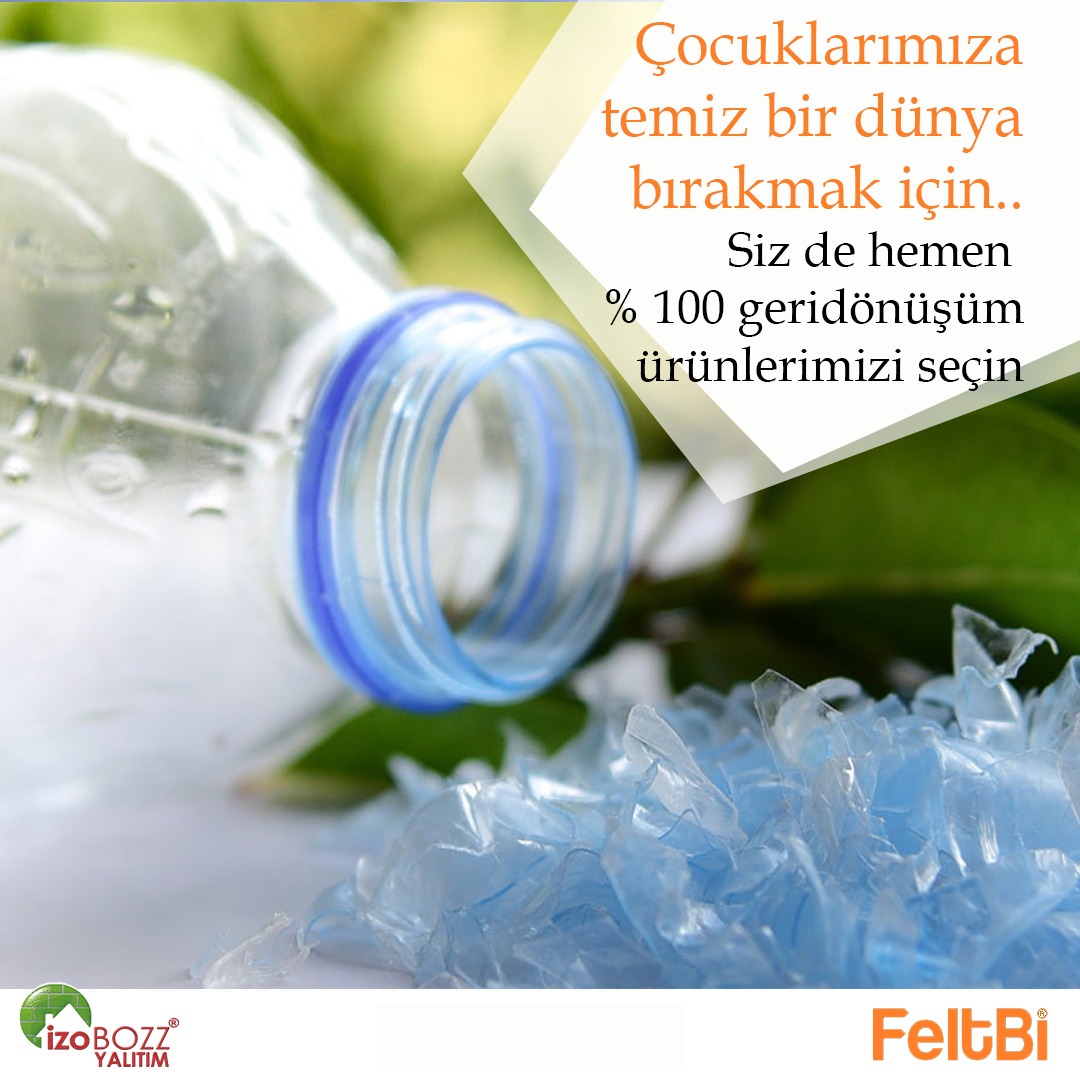 %100 PET Geri dönüşüm ürünler